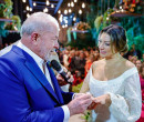 Lula e Janja se casam em São Paulo; Wellington Dias e Rejane participam da solenidade