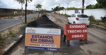 Novo trecho da Avenida Celso Pinheiro é interditado para obras na zona Sul de Teresina