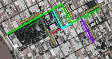 Interdição da Rua Coelho Rodrigues será às 21h desta segunda (13); veja rotas alternativas
