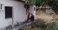 VÍDEO: homem fica preso em caixa de ar condicionado ao tentar furtar Juizado Especial