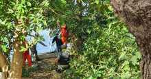 Corpo de homem é encontrado em estado de decomposição no Rio Poti