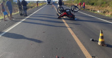 Motorista atropela e mata motociclista na BR 316, em Demerval Lobão
