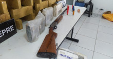 Dupla é presa transportando 47 tabletes de droga em ônibus na zona Sul de Teresina
