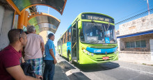 Frota de ônibus é reduzida em 20% nesta quinta-feira em Teresina; usuários reclamam