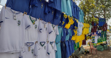 Teresina: Jogos da Seleção impulsionam comércio popular de camisas do Brasil