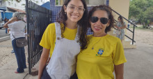 Mãe e filha lamentam perder abertura da Copa por causa do Enem: 