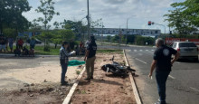 Motociclista morre em acidente na avenida Cajuína, em Teresina