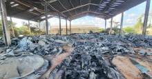 VÍDEO: Incêndio atinge fábrica de borracha no Polo Industrial, em Teresina