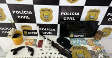 Polícia Civil apreende armas e drogas em residências no Angelim; uma pessoa foi presa