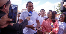Senador Weverton Rocha cumpre agenda em Timon com Dinair Veloso