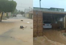 Vídeo: Temporal em Oeiras inunda casas e móveis são arrastados pela água