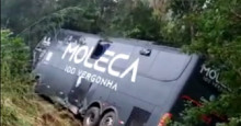 Identificado homem que morreu em acidente com ônibus da banda Moleca 100 Vergonha no Piauí