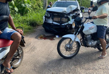 Motociclista morre após ser atingido por S10 no Pedra Mole, em Teresina