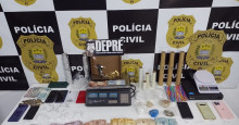 Quatro pessoas são presas por tráfico de drogas e furto de energia no bairro São João
