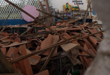 Teto de escola desaba em Jatobá do Piauí e assusta pais e alunos
