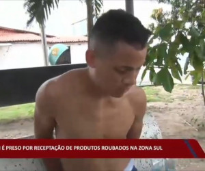 TV O Dia - Homem é preso por receptação de produtos roubados na zona sul ROTA 17 05 2022
