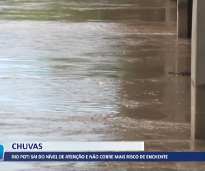 TV O Dia - Rio poti sai do nível de atenção e não corre mais risco de enchente  ODN  26 04 2022